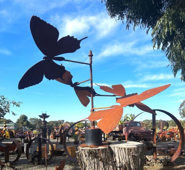Butterfly Wind Spinner