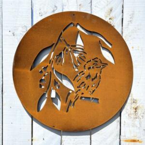Kookaburra Round Wall Art Wjwkr
